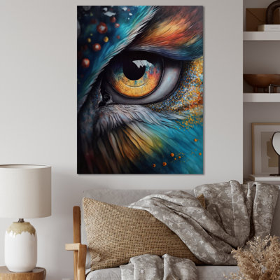 " Blue Spirital Owl Eye "
