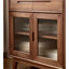 Commode d'appoint rétro avec rangement minimaliste en bois massif-984222200