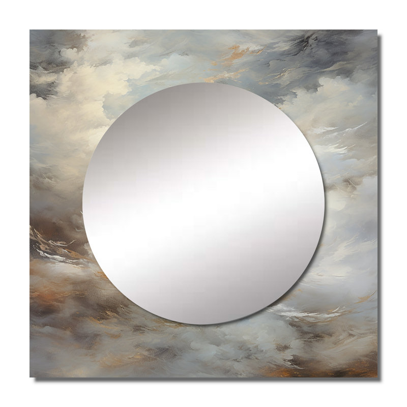 Doxia - Mystic Grey Clouds, 36 po x 36 po