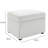 Multicolor Upholstered Storage Ottoman With Hinged Lid, 24” Tall Rectangle Footrest Stool With Storage For Living Room, Bedroom, Multiple Fabrics & Colors Available-1010046985