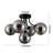 Sputnik Bohr Glass Flush Mount Light Sputnik Light Fixture Bathroom Ceiling Light Bedroom Lights for Ceiling Entryway Light Fixture
