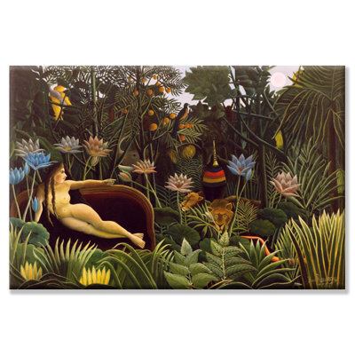 Henri Rousseau - Wrapped Canvas Graphic Art