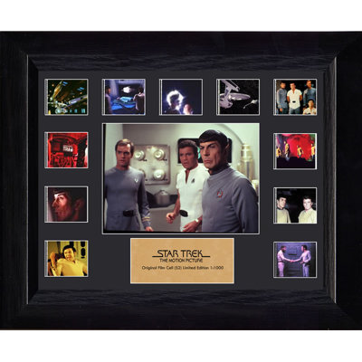 Star Trek The Motion Picture - Picture Frame Memorabila Print on Wood