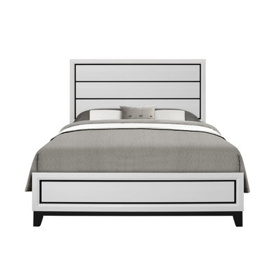 MIRAGE WHITE QUEEN BED