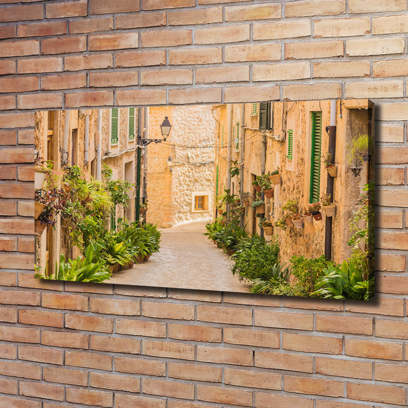 Historic Streets - Wrapped Canvas Print