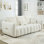 Canapé surdimensionné de 79,5 po avec 3 coussins de dossier et 3 coussins de dossier, structure en bois massif, fauteuil surdimensionné pour salon, chambre à coucher, appartement et bureau