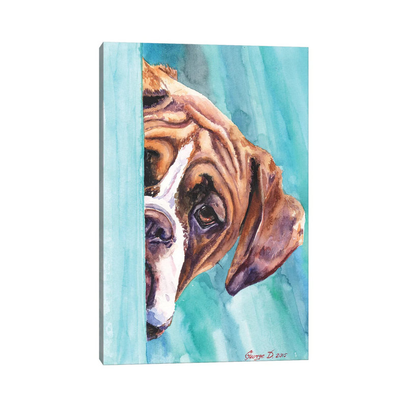 Hide And Seek by George Dyachenko - Wrapped Canvas Print, 20.32 cm H x 30.48 cm W