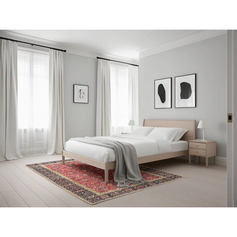 Abelhard Oriental Indoor Rug, Rectangle 5' x 7'