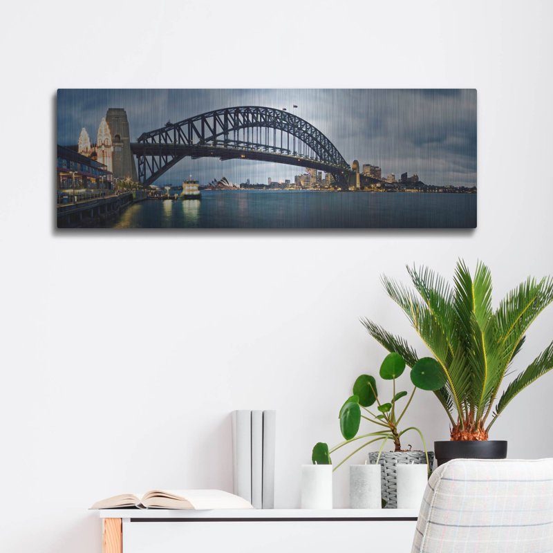 " Sydney Harbour " by SD Smart, 12" H x 36" W