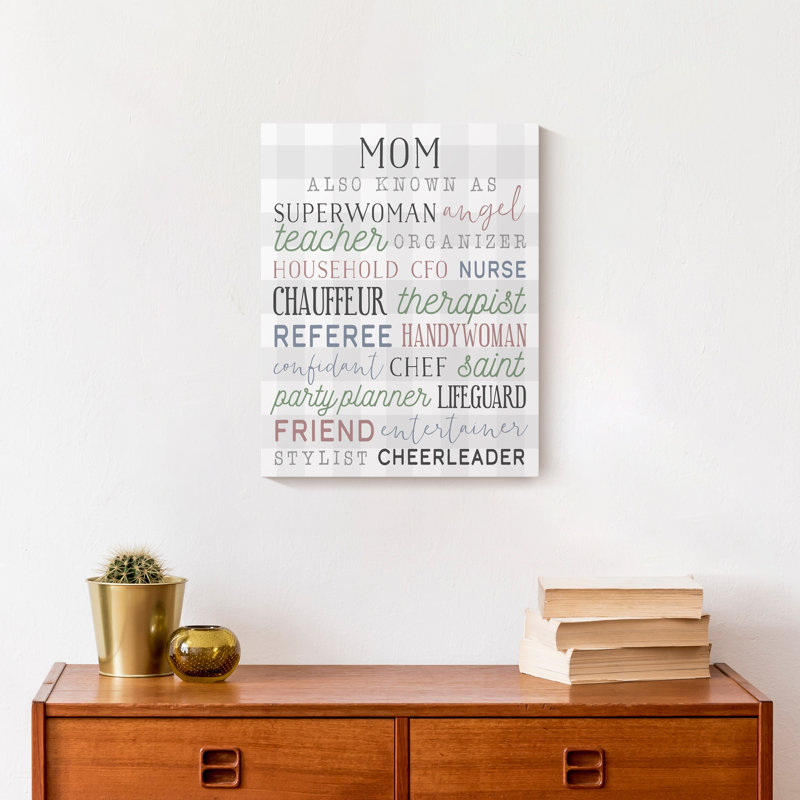 «Mom Mom», reproduction sur toile