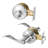 Entry Door Locksets with Deadbolt Keyed Alike Satin Nickel Lever