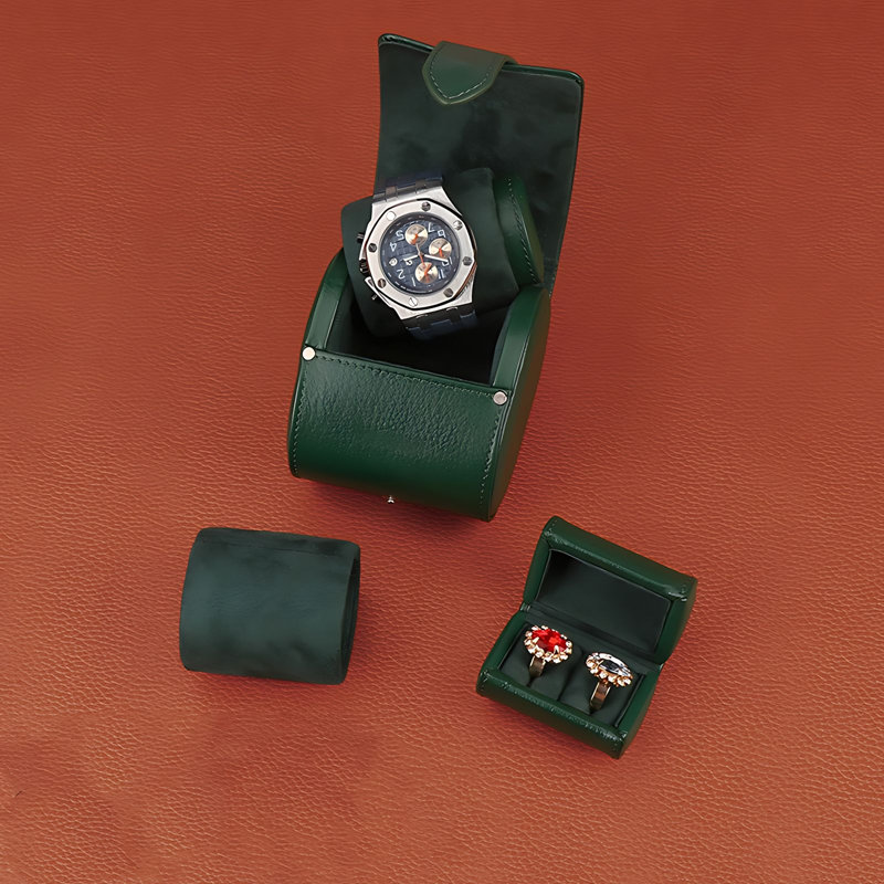 Boîte à montre +, Vert