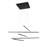 Orrington 5-Light LED Chandelier With Hanging Stick Pendants-162666333