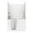 Aspen 60'' x 32'' Whirlpool Acrylic Bathtub with Faucet-23011760-23011758