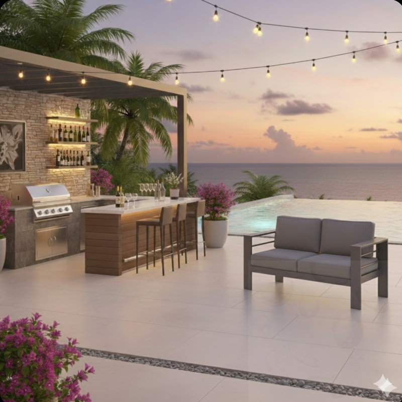 2-seat Outdoor Sofa with Cushions, Gray, Gray