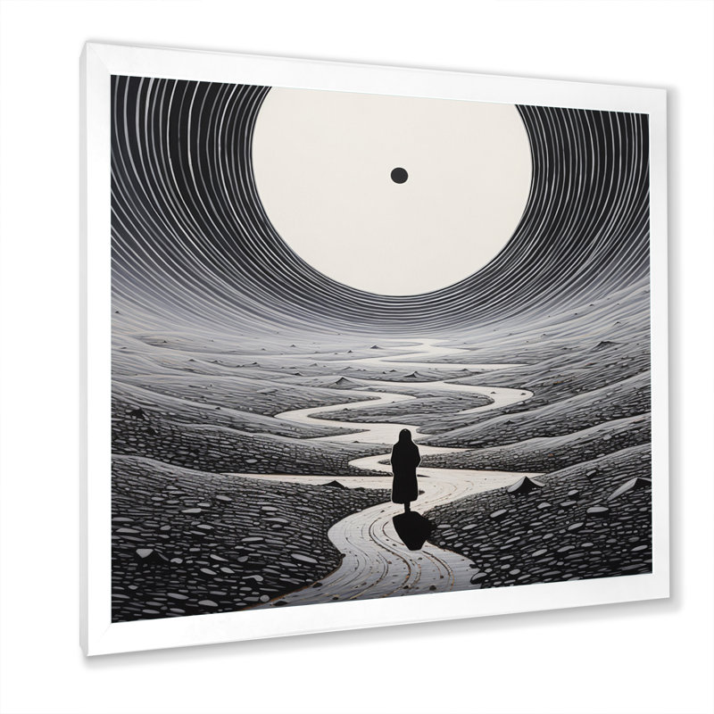 Desert Mirage Iii IV - Landscapes Canvas Prints, Cadre simple blanc, H 30 po x l 30 po x P 1 po