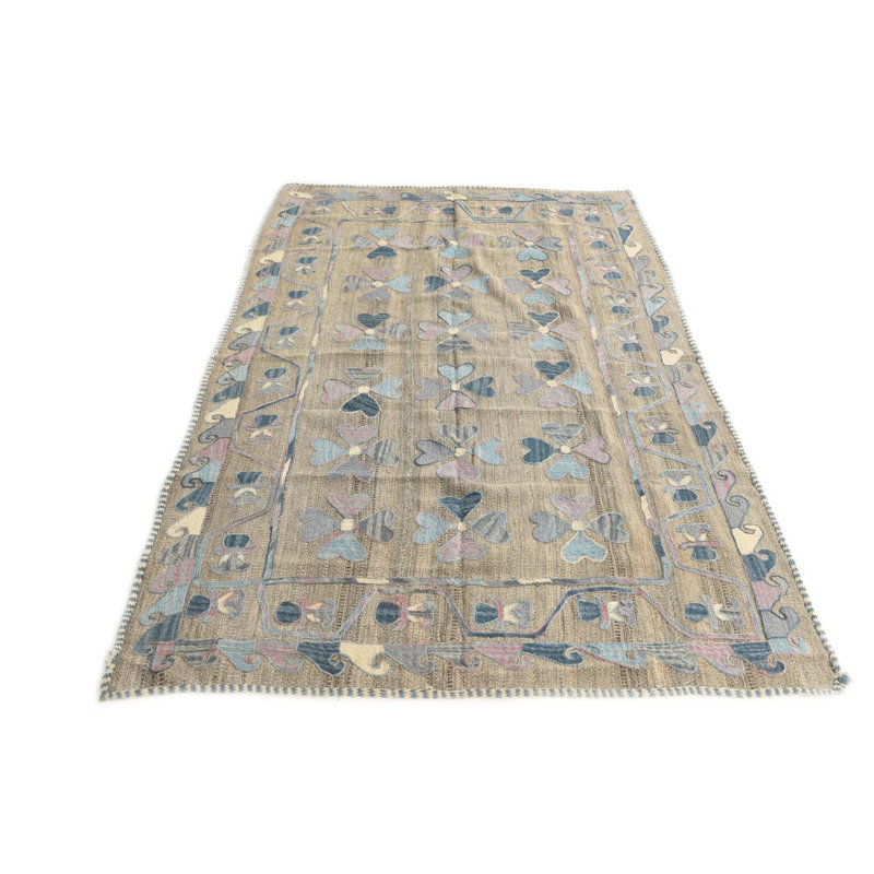 Tapis gris 5 x 8 Pelfrey
