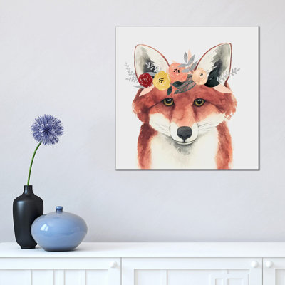 Flower Crown Forester IV by Grace Popp - Wrapped Canvas Painting