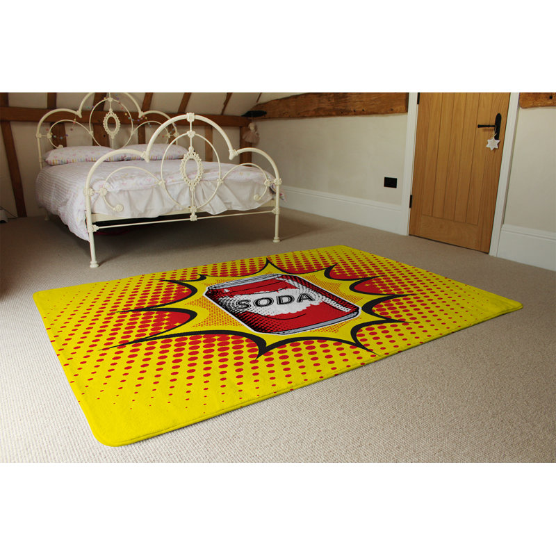 Jaade Shag Area Rug, Rectangle 60 x 110cm
