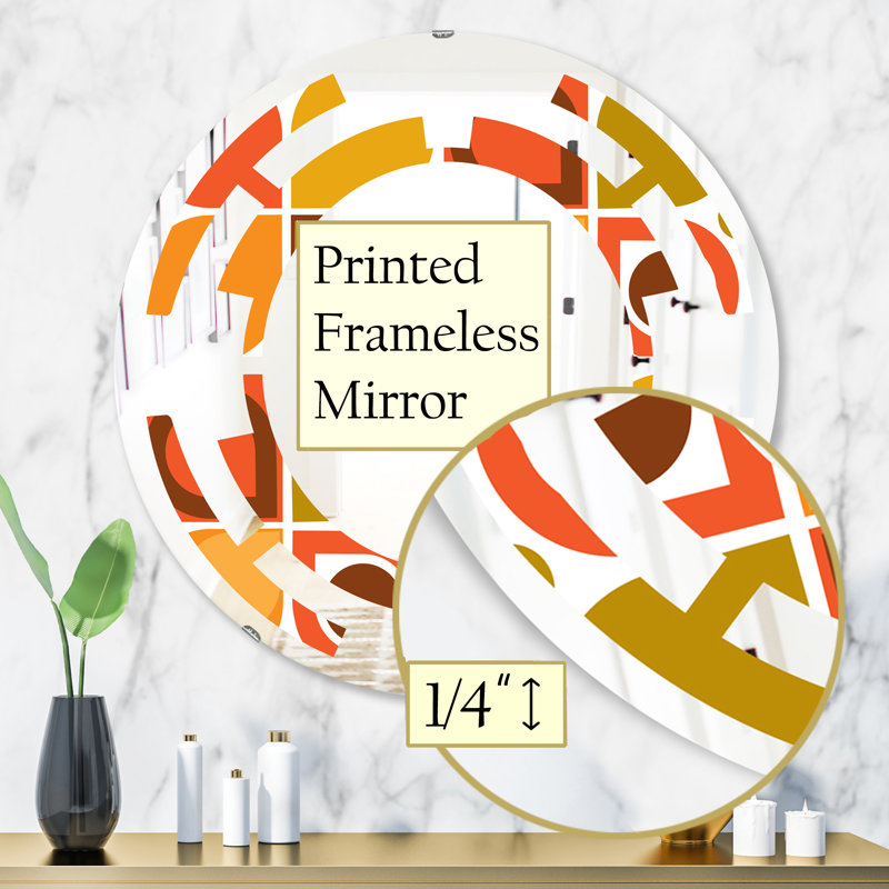 Miroir mural Space Frames, H 31,5 po x l po