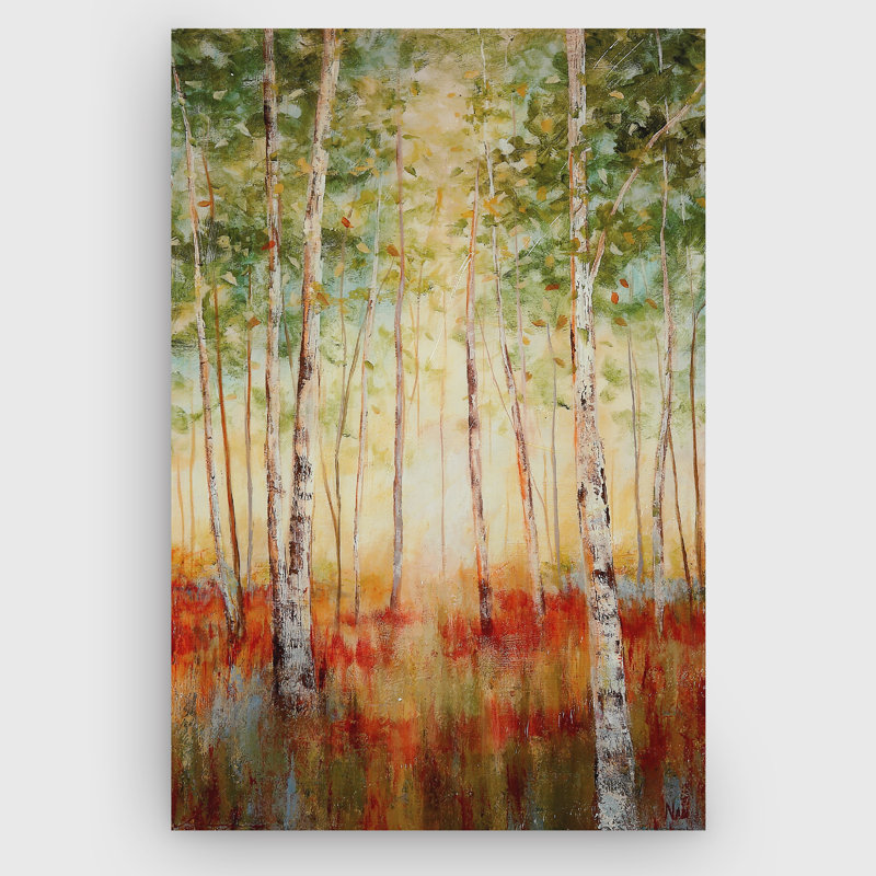 " Birch Woods " by Nan