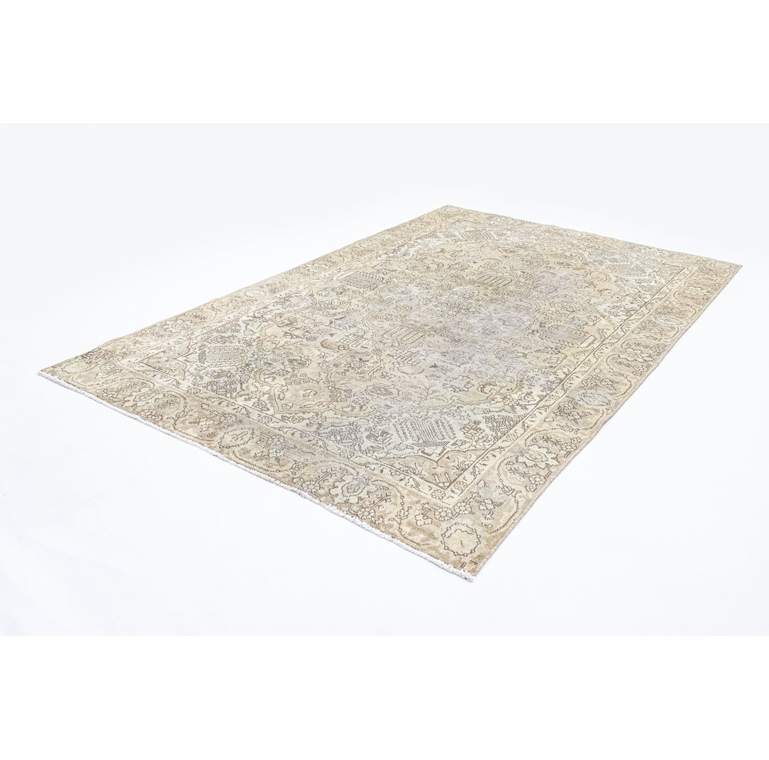 Hand Knotted Wool Grey Indoor/Outdoor Rug