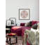 Pink Butterfly Circles by Marmont Hill - Single Picture Frame Print-37879211