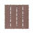 Plastic Interlocking Decking Tiles-123428340