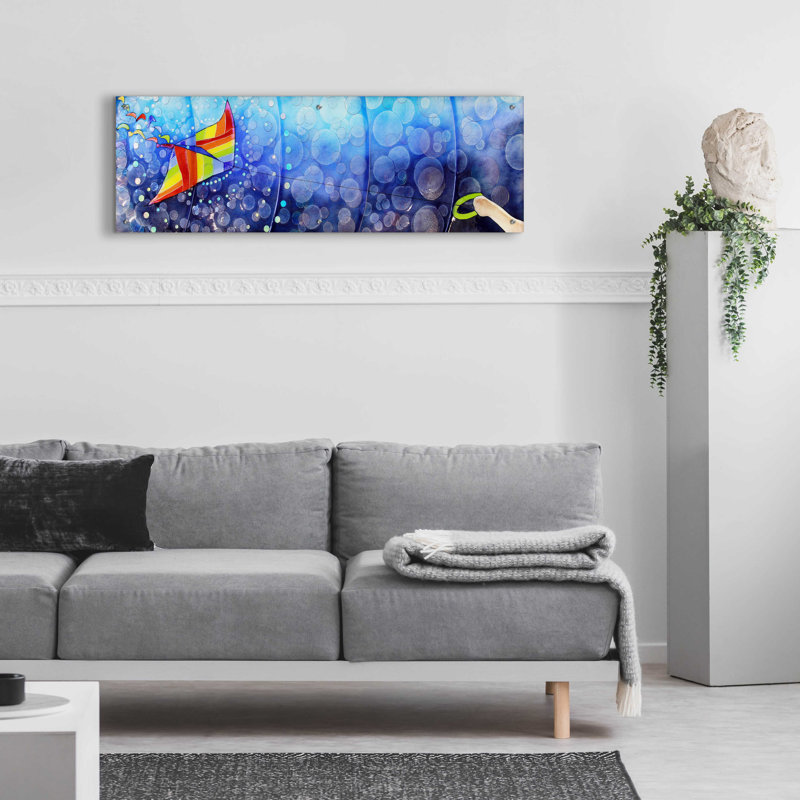 " Air " by Rita Shimelfarb, 16" H x 48" W