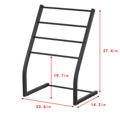 Support à serviettes sur pied