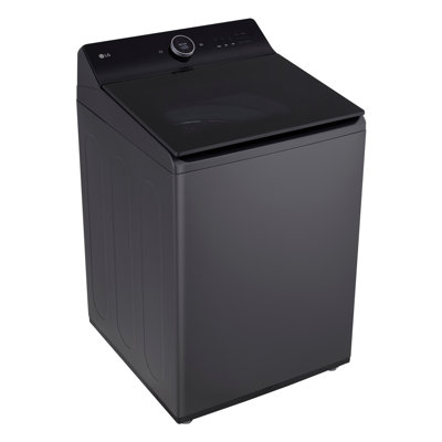 Lg 5.5 Cu.ft. Mega Capacity Smart Top Load Washer With Easyunload, Ai Sensing, Ezdispense®, Water Faucet & Lcd Digital Dial Control -  WT8600CB