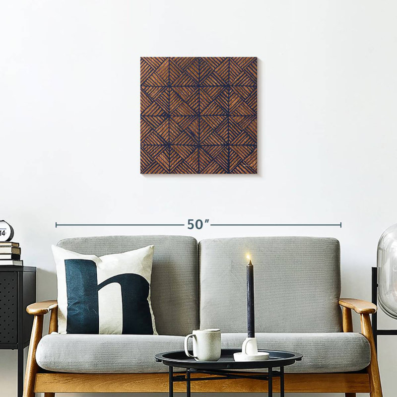 Kerner Copper Pattern, 20" H x 20" W