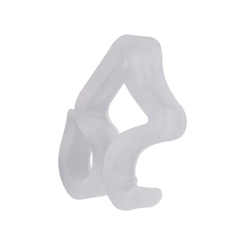 50 accessoires de lumières de Noël pour gouttières extérieures transparentes