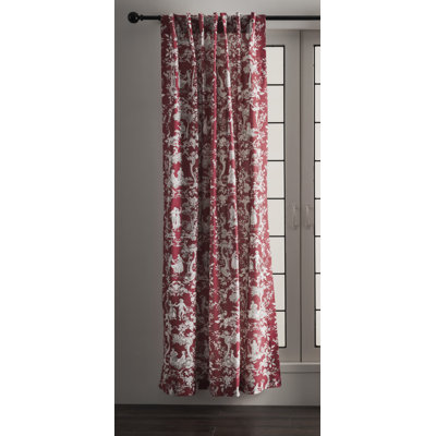 Maison Cotton Semi Sheer Curtain Single Panel