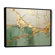 Green Gold Minimalism Poteries On Canvas Print