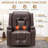 Reclining Loveseat With Cup Holders&side Pockets-992777260