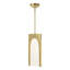 Cypress LED Single Rectangle Pendant-650313643