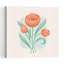 «Spring Blooms III Abstract Contemporary Tulip Flower Landscape», reproduction d'art murale-1789195239