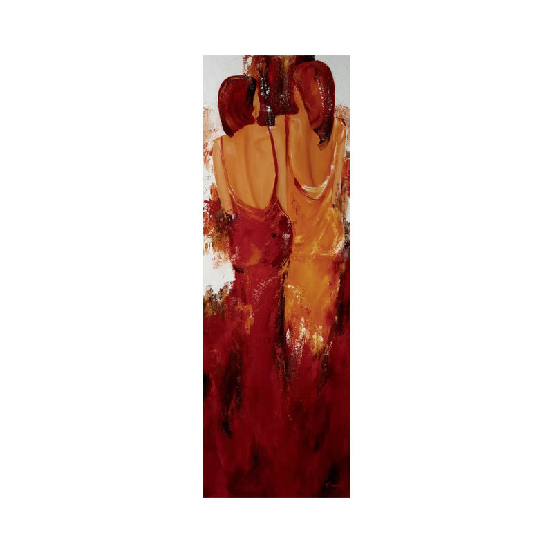 Deux by Mieke Chantrel - Wrapped Canvas Panoramic Gallery-Wrapped Canvas Giclée, 152.4 cm H x 50.8 cm W x 1.91 cm D