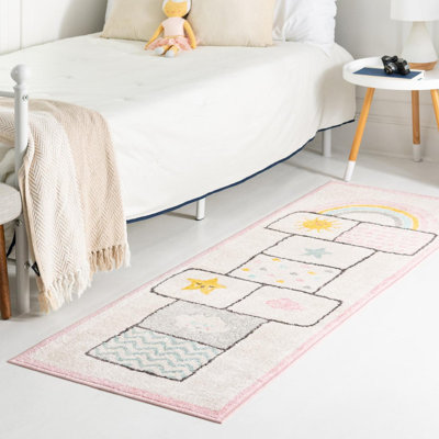 Whimsy Kids Polypropylene Plastic Rug
