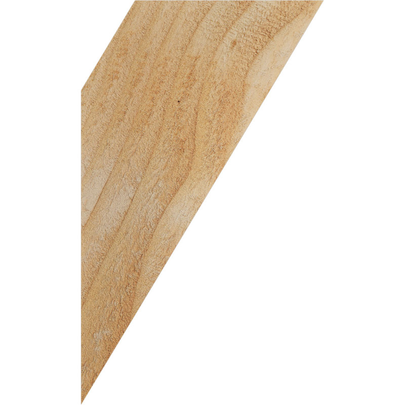 Attelle de genou traditionnelle, Douglas (sciage brut), H 10 po x l 6 po x P 6 po