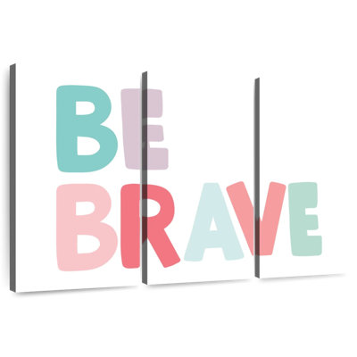 Imprimé Tergel Be Brave