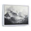 Moody Majestic Mountain Peaks - paysage de montagnes, impressions sur toile-97014343-97014331