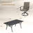 70" 6-Person Outdoor Rectangular Patio Dining Set-2139527128