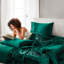 Ensemble de draps en satin de luxe