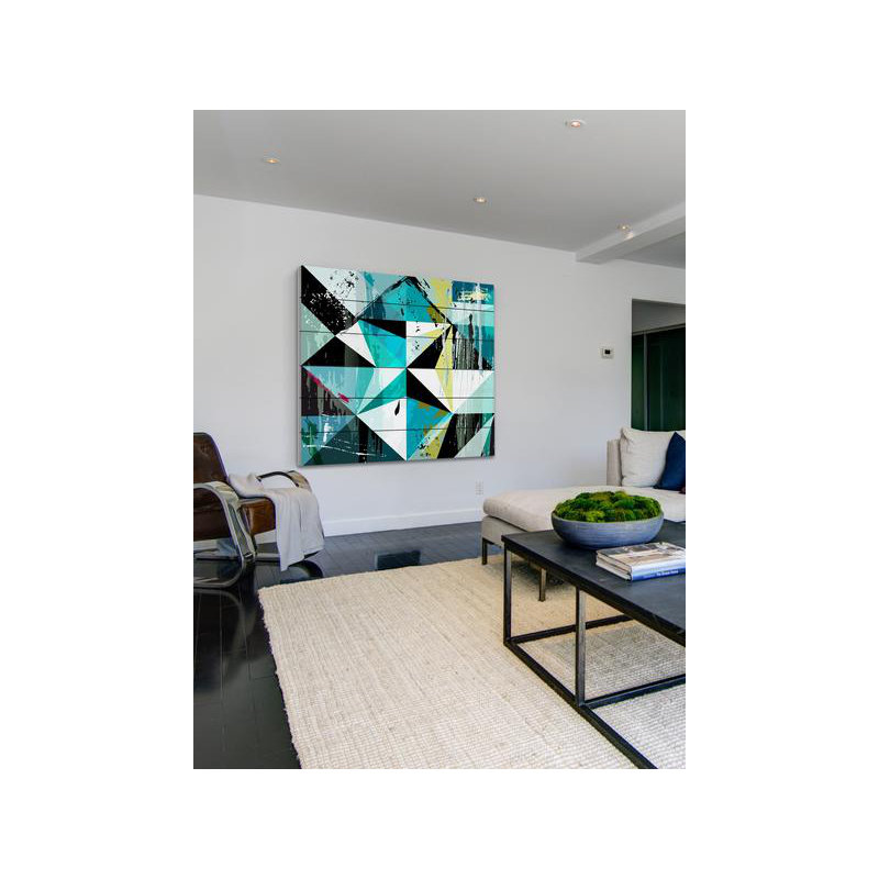 No Frame Print on Wood, 61cm H x 61cm W