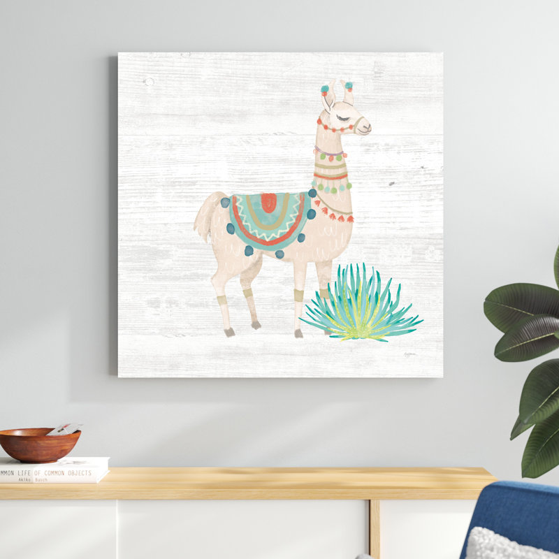 Lovely Llamas II, H 36 po x l 36 po x P 1,25 po