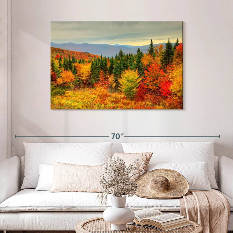 Alvord White Mountains Autumn, H 30 po x l 45 po