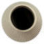 Vase en céramique côtelé beige moderne Modern-1427465983
