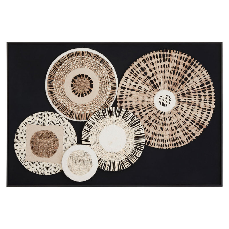 Abstract Wall Decor on Wood
